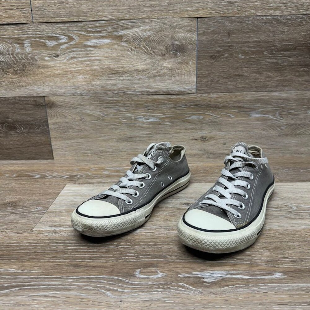 Converse Chuck Taylor All Star Gray Lace Up Canvas Sneaker Women's Size 7